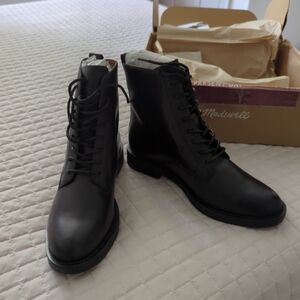 Madewell Evelyn Lace Up Ankle Boot